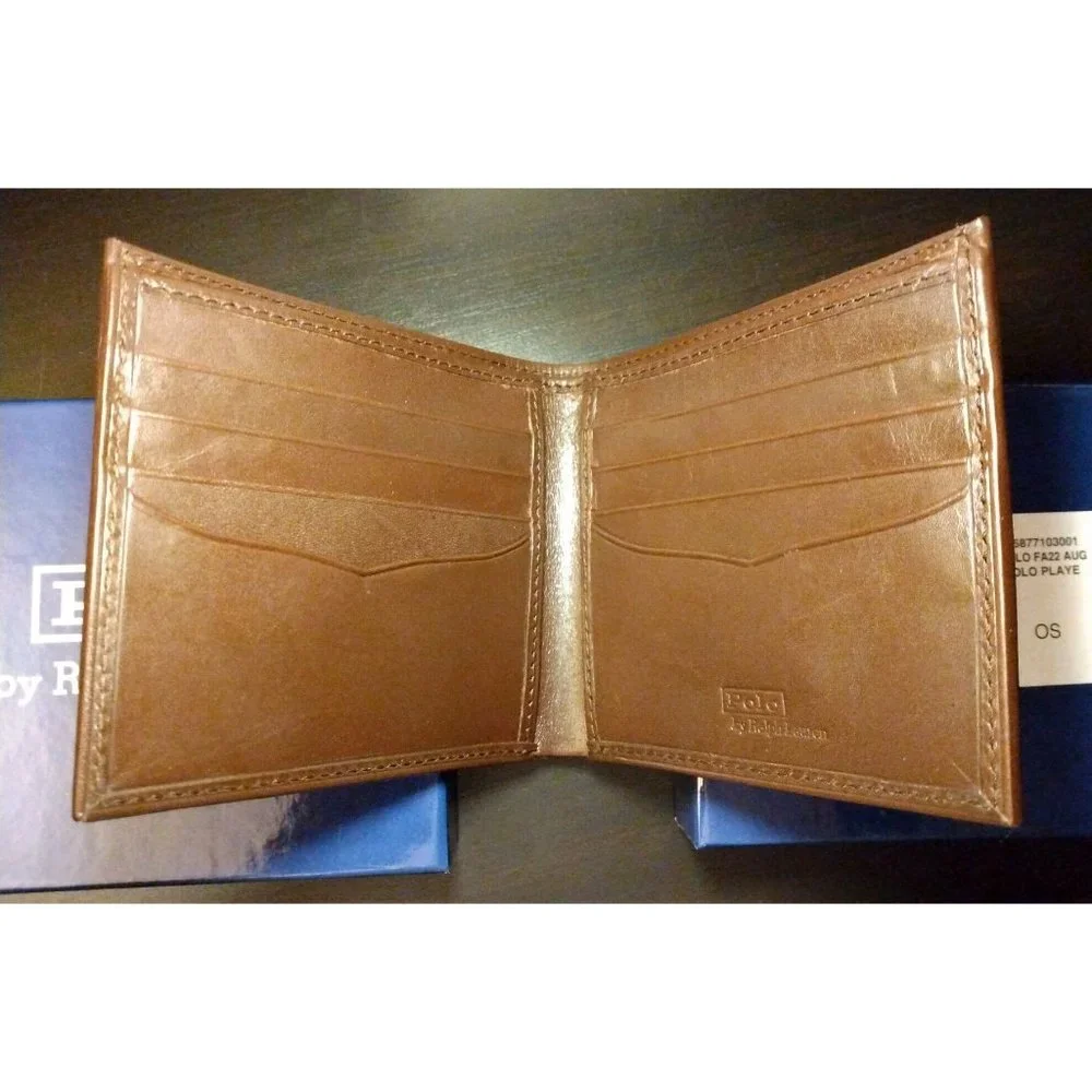 Polo Ralph Lauren Men’s Equestrian Tartan Wallet
